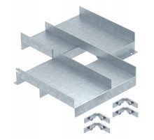 Перегородка разделительная для 3-х секционной Т-образной секции канала OKA-T 300х300х61 мм (сталь)  7404340  OBO Bettermann