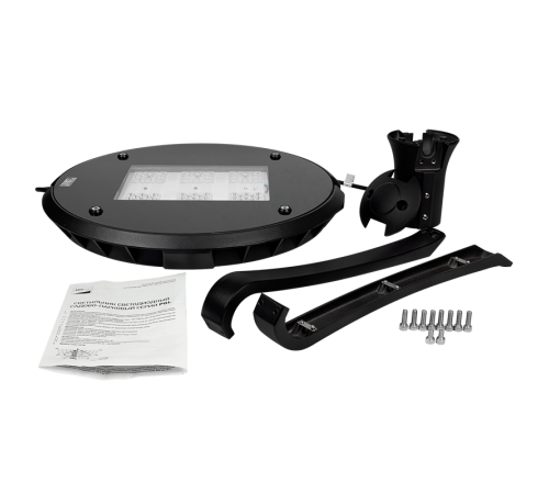 Светильник светодиодный уличный PGL 03 60w 3000K IP65 BL AC100-270 (парковый) (5лет гар.)  .5041332  Jazzway