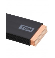 Шина медная гибкая изолированная ШМГ 12х(120х1), 2м,  SQ0841-0022  TDM