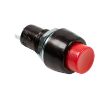 Выключатель-кнопка 250V 1А (2с) (ON)-OFF Б/Фикс красная Micro  36-3080  REXANT