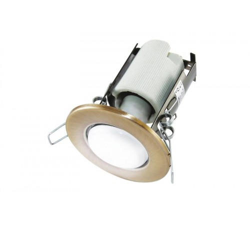 Светильник точечный встраиваемый под лампу СВ 01-02 R39 40Вт Е14 бронза  SQ0359-0027  TDM