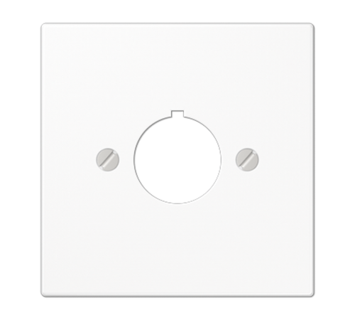 Крышка для установки специальных изделий 22,5 мм с несущим каркасом; белая  LS964WW  Jung