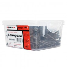 Саморез СГМ 3,5х55 усиленный (TWN) (250 шт) - контейнер  146489  PROFFIX