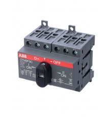 Реверсивный рубильник OT40F3С до 40А 3-полюсный (с резерв. ручкой)  1SCA104913R1001  ABB