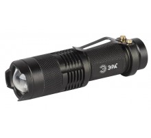 Фонарь универсальный 1хLED 1xAA UB-602 Компакт, регулируемый фокус, 3 режима, прищепка, алюминиевый  Б0027826  ЭРА