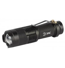 Фонарь универсальный 1хLED 1xAA UB-602 Компакт, регулируемый фокус, 3 режима, прищепка, алюминиевый  Б0027826  ЭРА