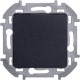 Inspiria Антрацит Переключатель без фиксации (кнопка) с Н.О./Н.З. контактом 6 A С/У без рамки  673693  Legrand