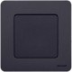 Inspiria Антрацит Переключатель без фиксации (кнопка) с Н.О./Н.З. контактом 6 A С/У без рамки  673693  Legrand