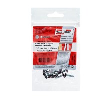 Саморез ШСММ св. 4,2х16 т.кр. KP RAL 3005 (20 шт) - пакет ( 0,036 кг)  125492  Tech-KREP