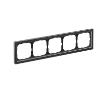 ArtGalery Pure Черный Рамка 5-постовая , МАТОВОЕ органическое стекло  GAL331005  SE