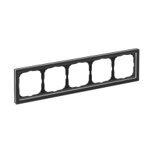 ArtGalery Pure Черный Рамка 5-постовая , МАТОВОЕ органическое стекло  GAL331005  SE