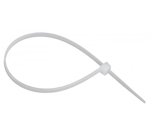 Хомут P6.6 стандартный белый 4,8х250мм  UHH30-D048-250-100-K01  IEK