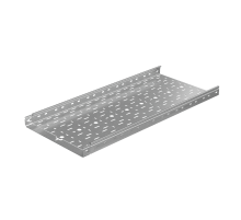 Лоток перф. 50х400х1,0 L6000 мм "Быстрый монтаж ПЛЮС" HD  LPplus50-400-1.0-6000 HD  КМ - профиль