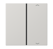 Клавиша для сенсорного модуля KNX, одиночная, светло-серая  LS401TSAPLG  Jung