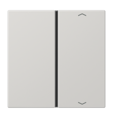Клавиша для сенсорного модуля KNX, одиночная, светло-серая  LS401TSAPLG  Jung