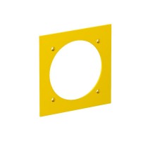 Накладка блока питания VH для монтажа устройств, 95x95 мм (желтый) (VH-P3)  6109838  OBO Bettermann