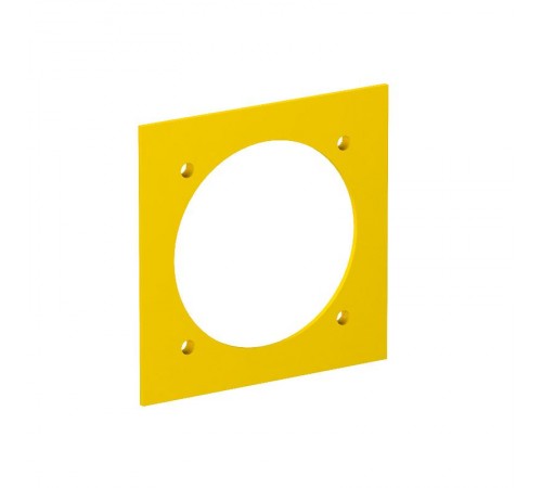 Накладка блока питания VH для монтажа устройств, 95x95 мм (желтый) (VH-P3)  6109838  OBO Bettermann