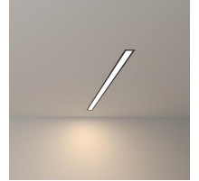 Светильник светодиодный встраиваемый линейный 78см 15W 4200К черный матовый (100-300-78)  a040160  Elektrostandard