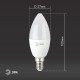 Лампа светодиодная ЭКО LED B35-6W-865-E14 R (диод, свеча, 6Вт, хол, E14)  Б0045339  ЭРА