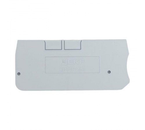 Заглушка для 1.5 Push-in 3 вывода серая EP-PIT-1,5-3  EKF