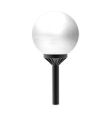 Светодиодный светильник парковый Omni торшерный 40 Вт 3000 K RAL9005 черный муар  V1-S0-90520-40000-6504030  VARTON