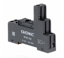Базовый пассивный элемент для установки одиночных реле, до 230 В АС \ DC  IR-B1-SC  DKC