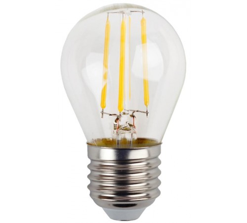 Лампа светодиодная F-LED P45-11w-827-E27 (филамент, шар, 11Вт, тепл, E27)  Б0047013  ЭРА