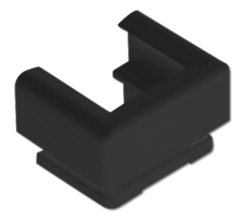 Уплотнитель для ввода кабелей и миниканалов, черный 12SW Jung