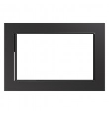 Рамка 2-местная (без перемычки), серия Катрин, GFR00-7012-06, графит  39570  STEKKER