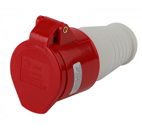 Розетка переносная 214 3Р+РЕ 16А 380В IP44  Б0032862  ЭРА