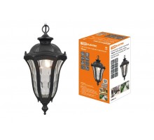 Светильник садово-парковый "Вена" 60 Вт, подвес, алюм., прозрачное/черный Е27  SQ0330-0205  TDM