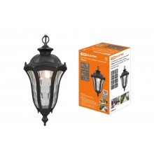 Светильник садово-парковый "Вена" 60 Вт, подвес, алюм., прозрачное/черный Е27  SQ0330-0205  TDM