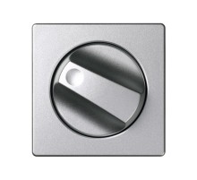 Simon 82 Накладка на поворотный выключатель системы управления на 4 положения, S82 Detail алюминий  82079-93  Simon