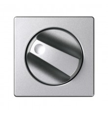 Simon 82 Накладка на поворотный выключатель системы управления на 4 положения, S82 Detail алюминий  82079-93  Simon