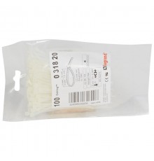 Монтажный хомут Colring - ширина 2.4 мм - длина 95 мм - пакет 100 шт - бесцветный  031820  Legrand