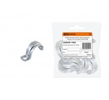 Скоба металлическая однолапковая СМО 21-22 мм (10 шт)  SQ0409-1006  TDM