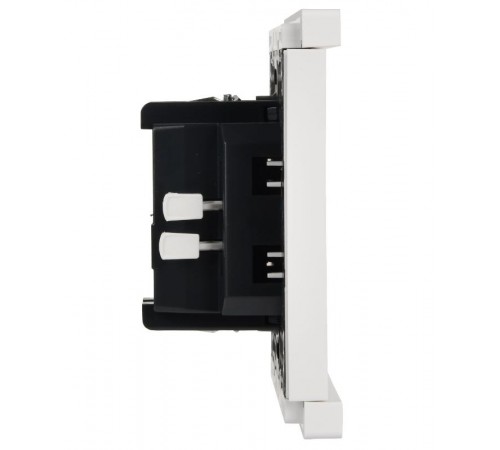 FORTE&PIANO Выключатель 1-клавишный самовозвратн. 10А FP210 белый  FP-V14-0-10-1-K01  IEK