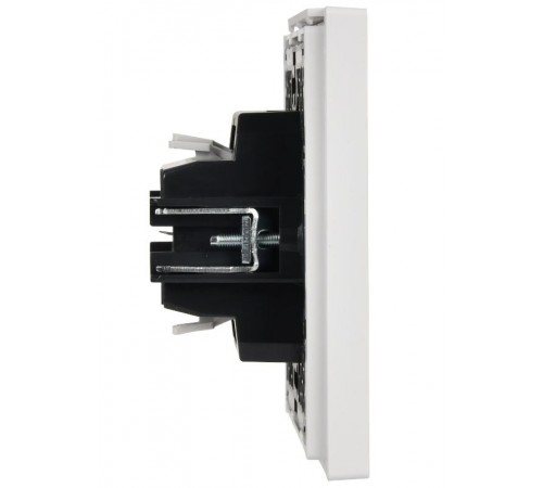 FORTE&PIANO Выключатель 1-клавишный самовозвратн. 10А FP210 белый  FP-V14-0-10-1-K01  IEK
