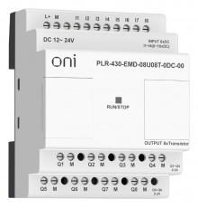 ПЛК 430 Модуль IO 4 DI 4 UI 8 TO 24В DC  PLR-430-EMD-08U08T-0DC-00  ONI