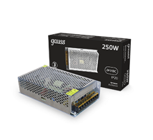 Блок питания 250W 24V IP20 1/36  202002250  Gauss