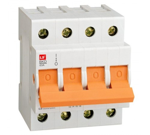 Выключатель разъединитель BKD 4P 63A  061403698B  Lsis
