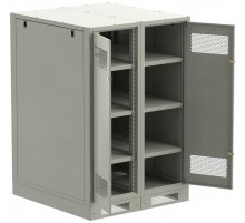 ITK LINEA B Шкаф (пустой) 1350х900мм дверь двуст. мет. сер.  LB35-13H99-2M  ITK