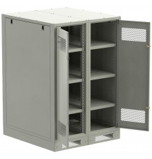 ITK LINEA B Шкаф (пустой) 1350х900мм дверь двуст. мет. сер.  LB35-13H99-2M  ITK