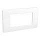 Рамка на 4 модуля. белая. RAL9010 Brava  75011W  DKC
