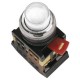 Кнопка ABLFP-22 белый d22мм неон/240В 1з+1р   BBT20-ABLFP-K01  GENERICA