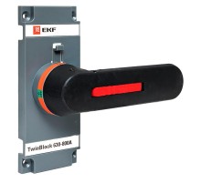 Рукоятка управления для прямой установки на рубильники реверсивные (I-0-II) TwinBlock 630-800А  tb-630-800-fh-rev  EKF