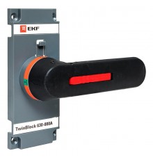 Рукоятка управления для прямой установки на рубильники реверсивные (I-0-II) TwinBlock 630-800А  tb-630-800-fh-rev  EKF