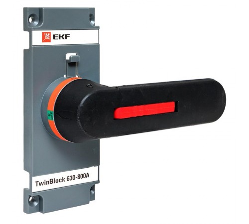 Рукоятка управления для прямой установки на рубильники реверсивные (I-0-II) TwinBlock 630-800А  tb-630-800-fh-rev  EKF