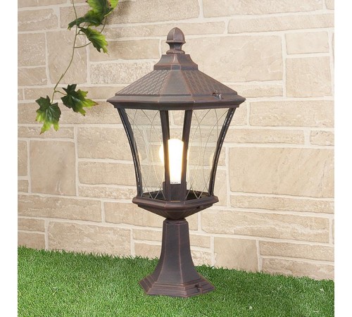 Светильник садово-парковый GLXT-1450S Virgo S капучино  a031922  Elektrostandard