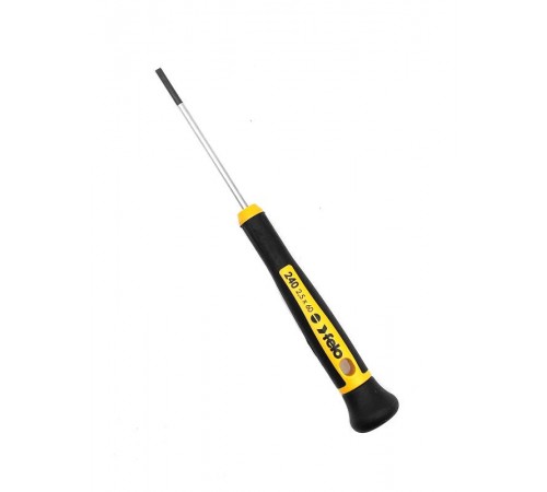 Отвертка шлицевая плоская для точных работ 2,5X0,4X60 24025260  24025260  Felo